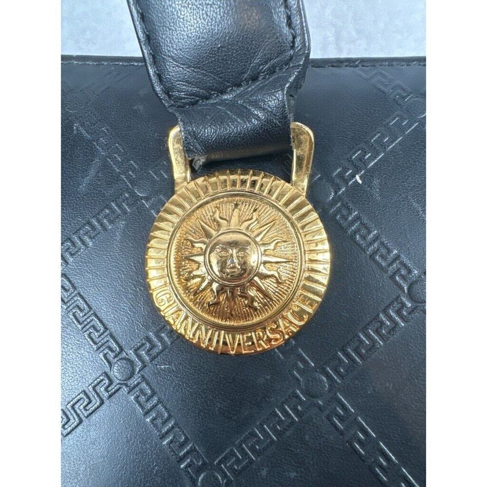Versace Black and Gold Women's Bag - Picture 9 of 13